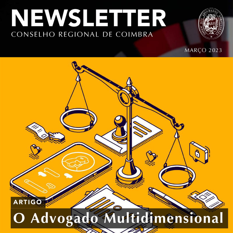 Capa Newsletter N. 24 Ordem Dos Advogados Coimbra